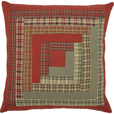 Gatlinburg Patchwork Pillow 18x18 - The Fox Decor